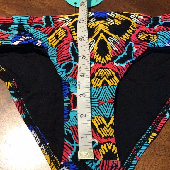 NWT $70 L SPACE XS MOROCCAN DREAM FULL CUT BOTTOM - Picture 5 of 7